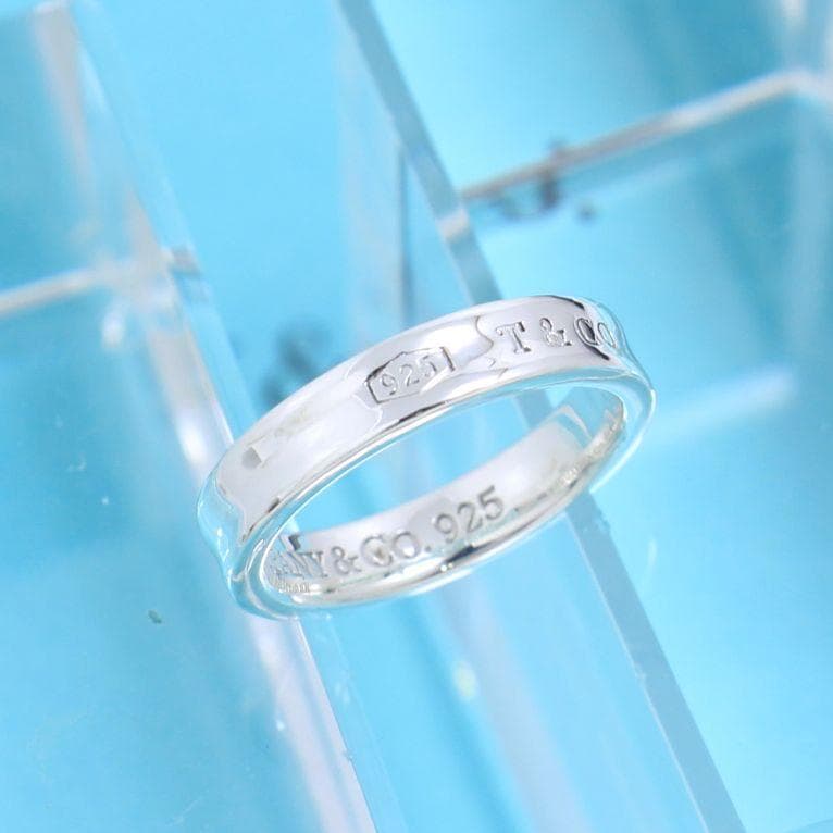 ティファニー　TIFFANY　10.5号　ナロー リング　定番　良品 111