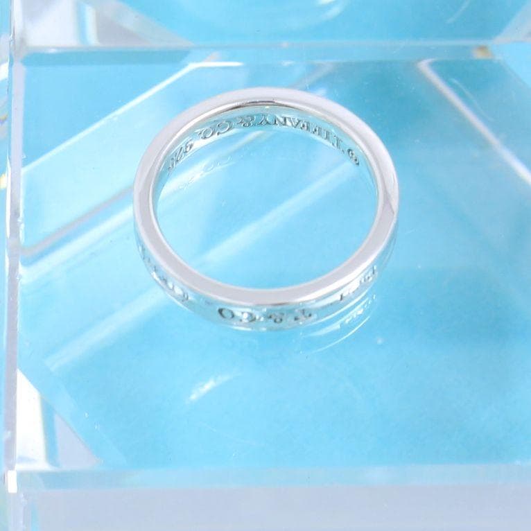 ティファニー　TIFFANY　10.5号　ナロー リング　定番　良品 111