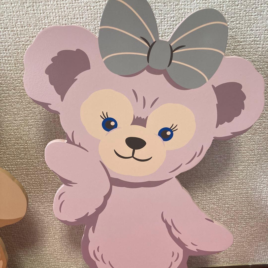 セール❗️販売終了品❤︎新品❤︎ディズニーシー❤︎ダッフィ＆シェリーメイ❤︎木製ボード