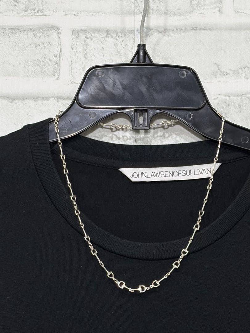 美品　ヴィンテージ　アメリカンシルバー　ホースビット　ネックレス　52cm