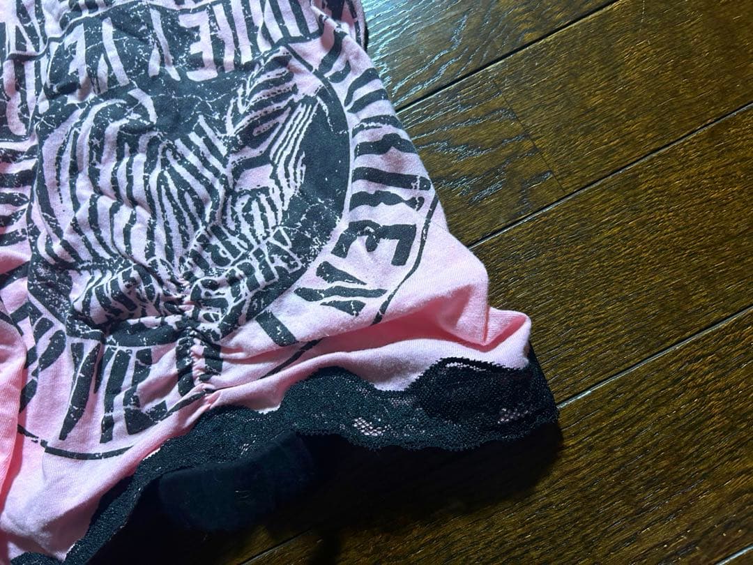 d.i.a. 平成ギャル ダイア チューブトップ ピンク ゼブラ