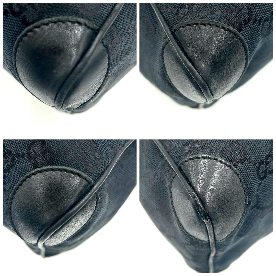 GUCCI　グッチ　GGキャンバス　シェリーライン　ミニボストンバッグ