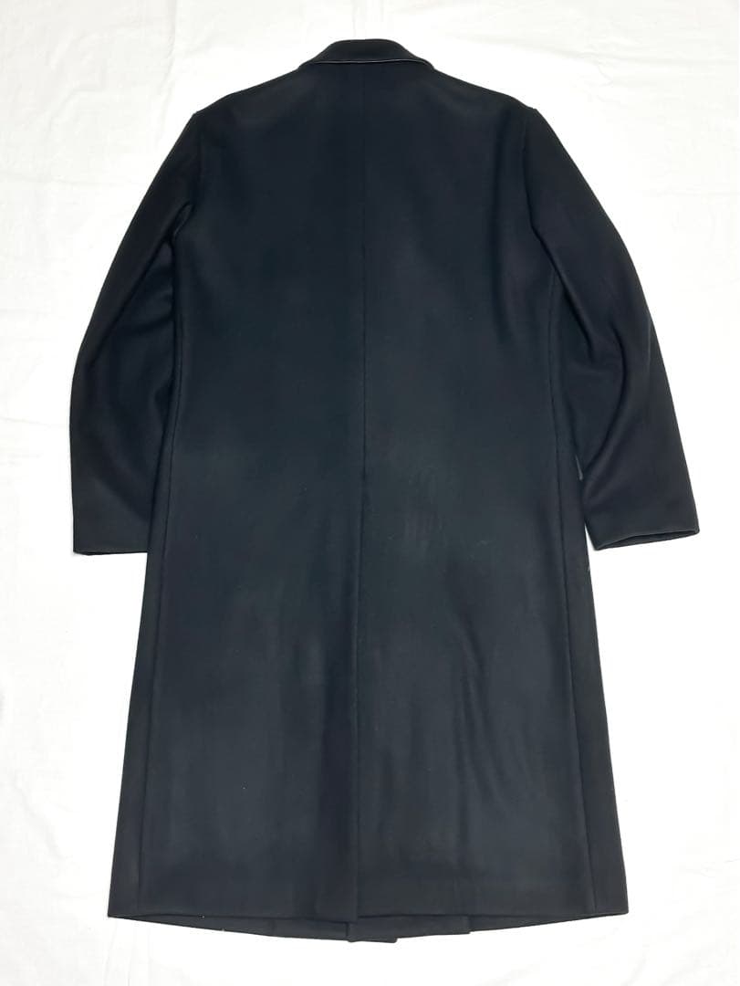 SHINYA Estellaダブルチェスターコート ウール×GUIDIレザー 3