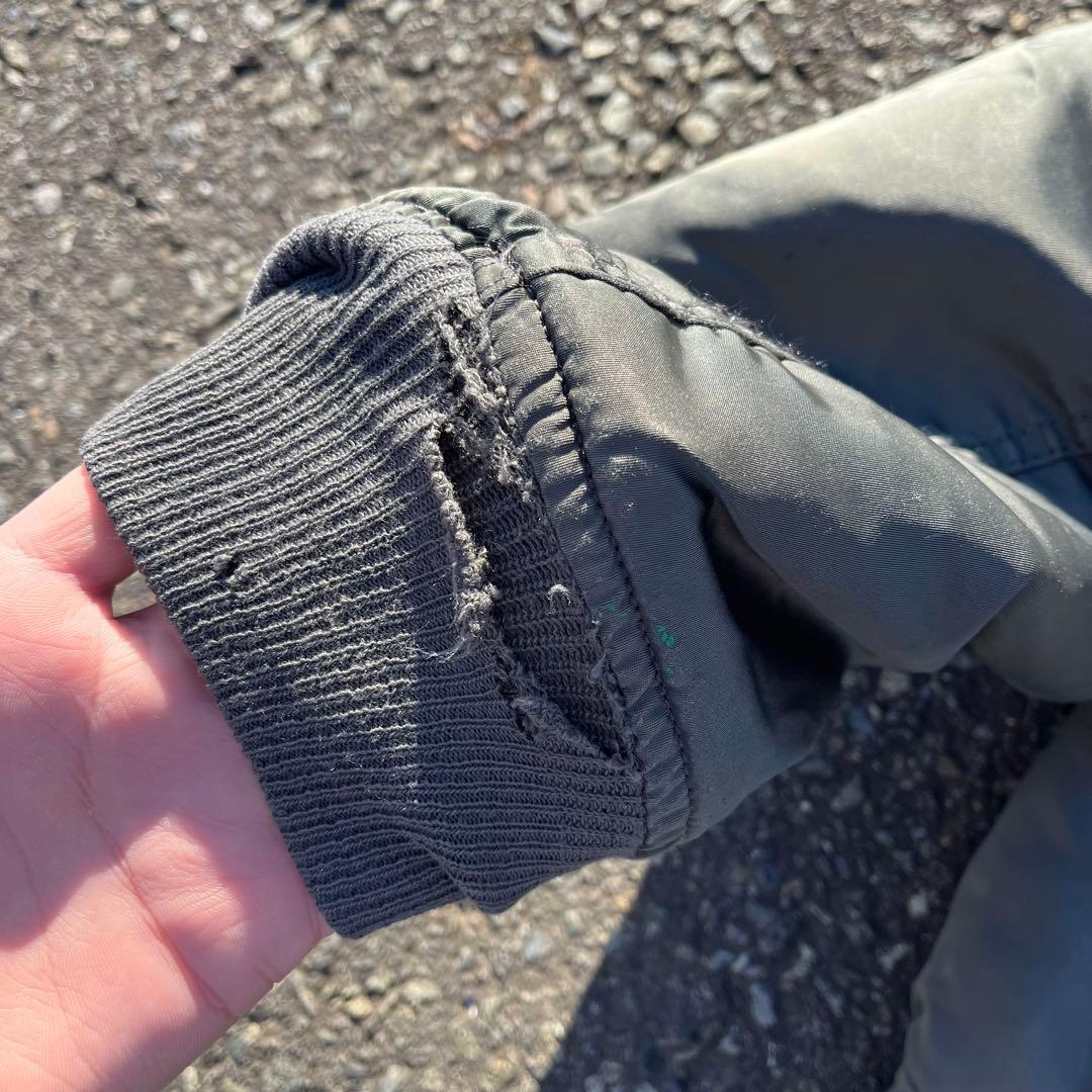 【レア物】MA1アルファインダストリーズ　80s フライトJK USA製