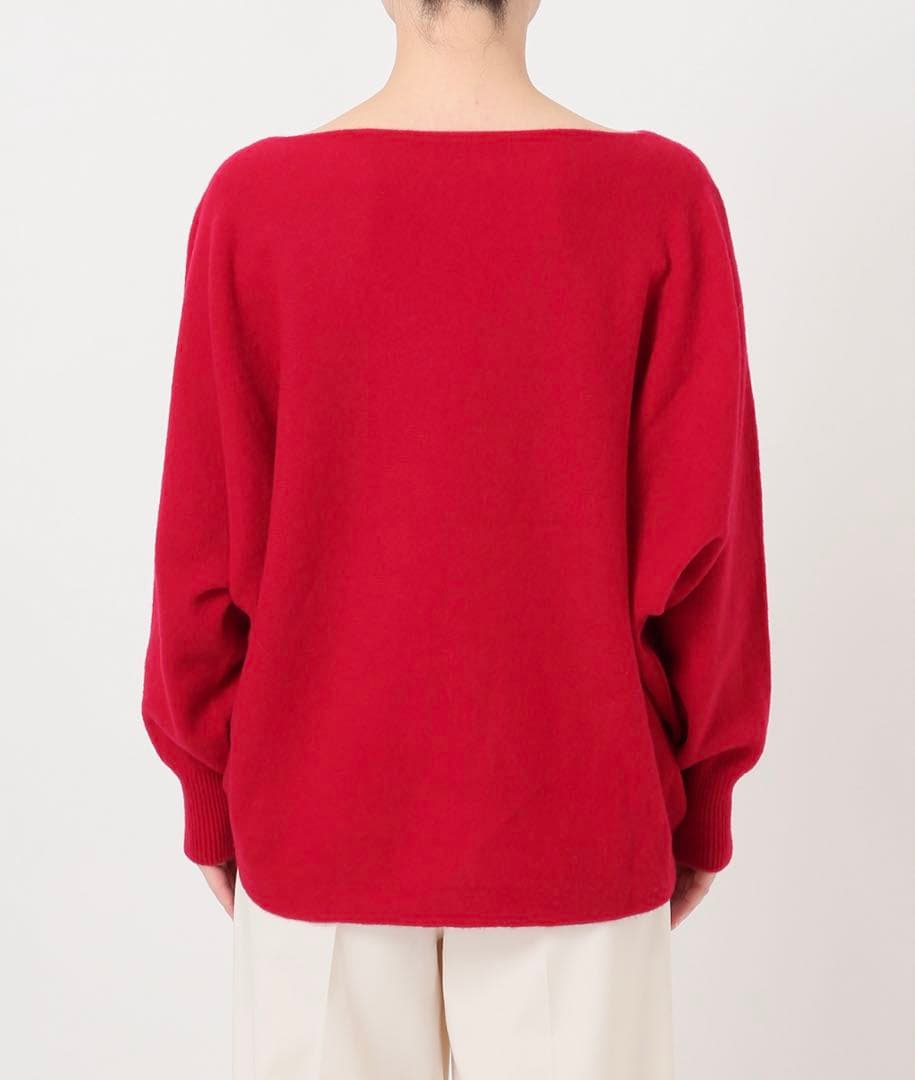 Noble ノーブル ファインウールドルマンプルオーバー レッド