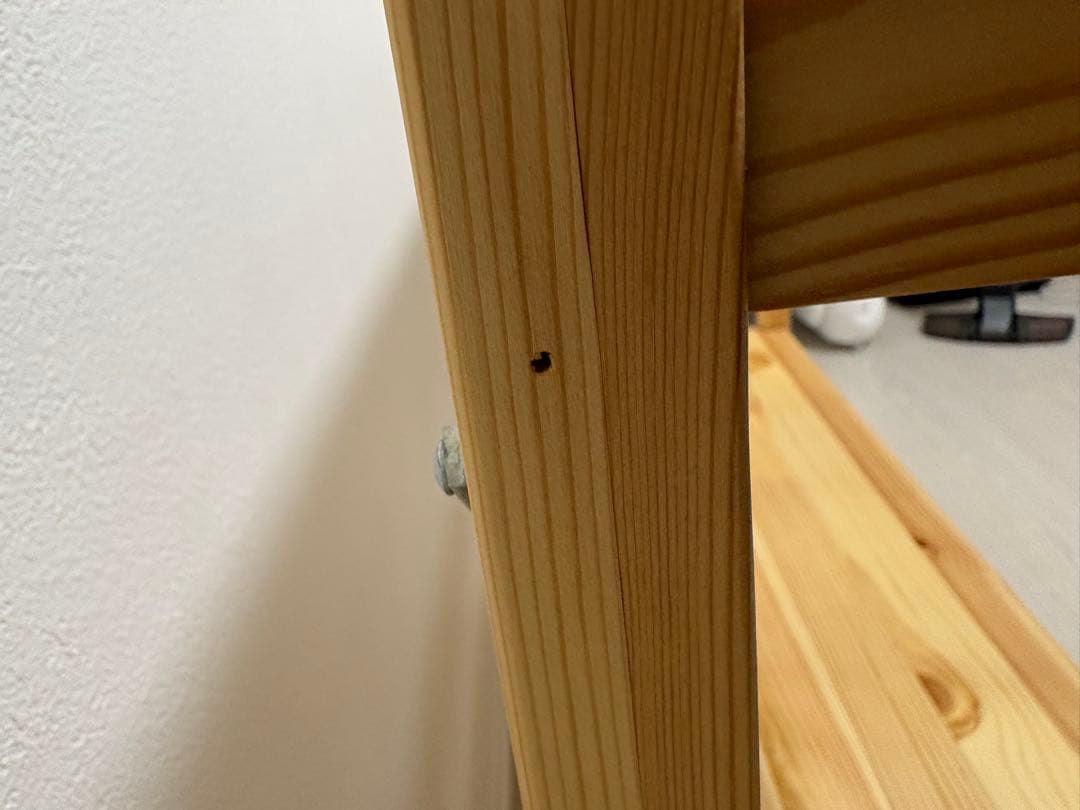 無印良品 パイン材ユニットシェルフ(小)奥行25cm 幅86cm 高さ83cm