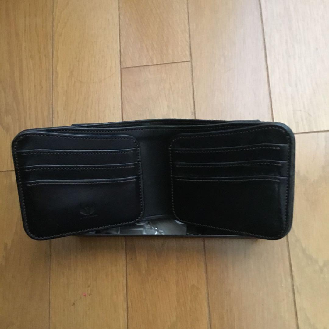 WILD SWANS ブラック 二つ折り財布　ワイルドスワンズ