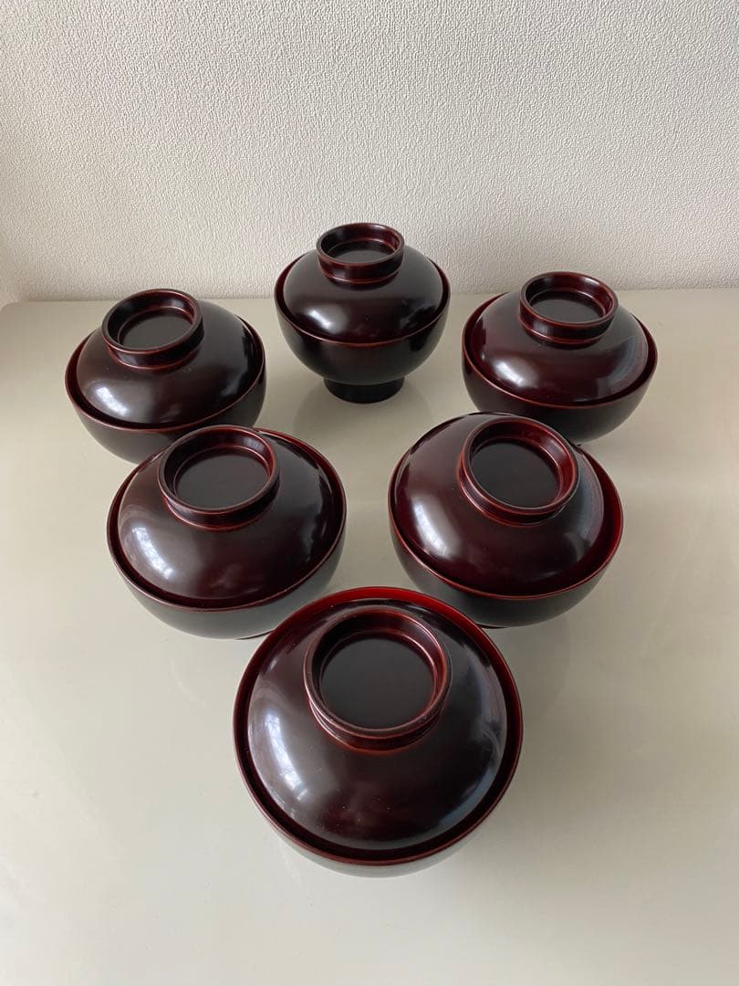 雑煮椀　（川連漆器）　6客セット