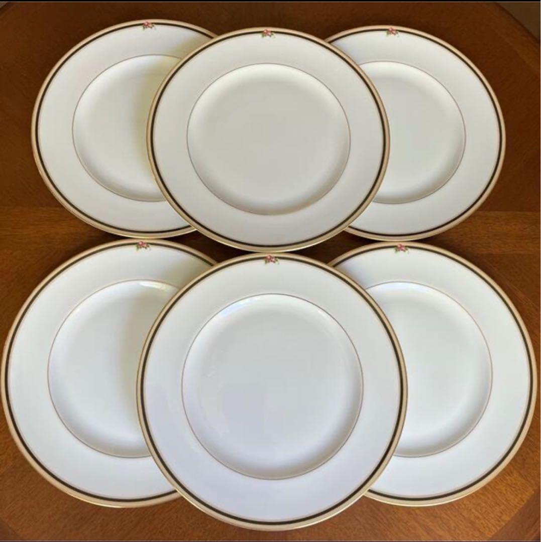 【黒壺美品】ウェッジウッド★クリオ★ディナー皿　６枚