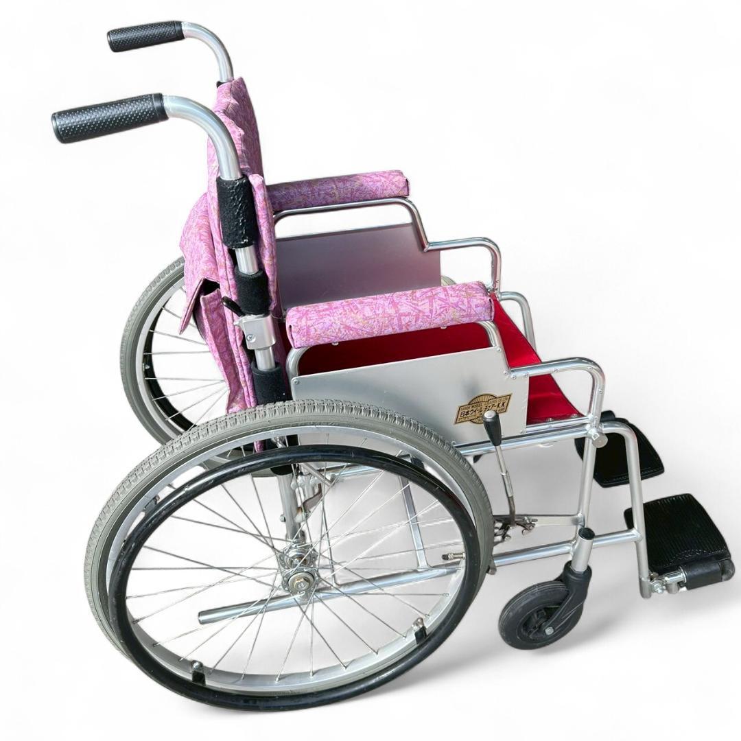 日本ウィール・チェアKK 自走も介助も可能◎ 車いす 車椅子 折りたたみ式 中古