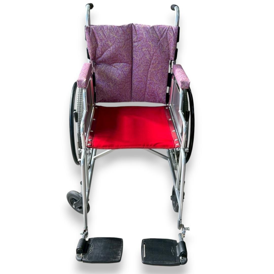 日本ウィール・チェアKK 自走も介助も可能◎ 車いす 車椅子 折りたたみ式 中古