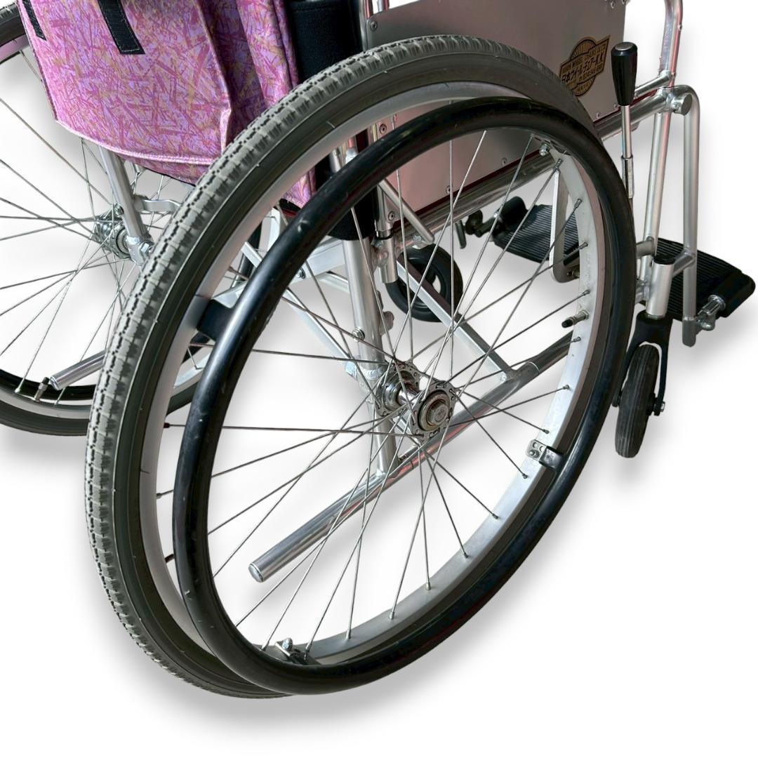 日本ウィール・チェアKK 自走も介助も可能◎ 車いす 車椅子 折りたたみ式 中古