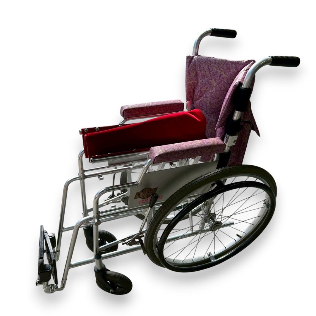 日本ウィール・チェアKK 自走も介助も可能◎ 車いす 車椅子 折りたたみ式 中古
