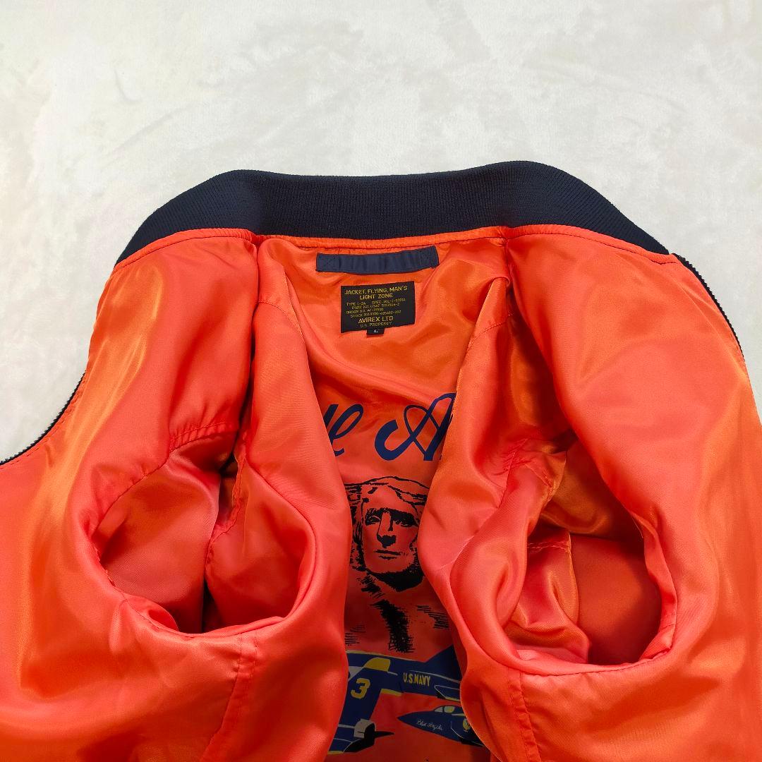 美品　AVIREX　U.S. NAVY Blue Angels　L−2A