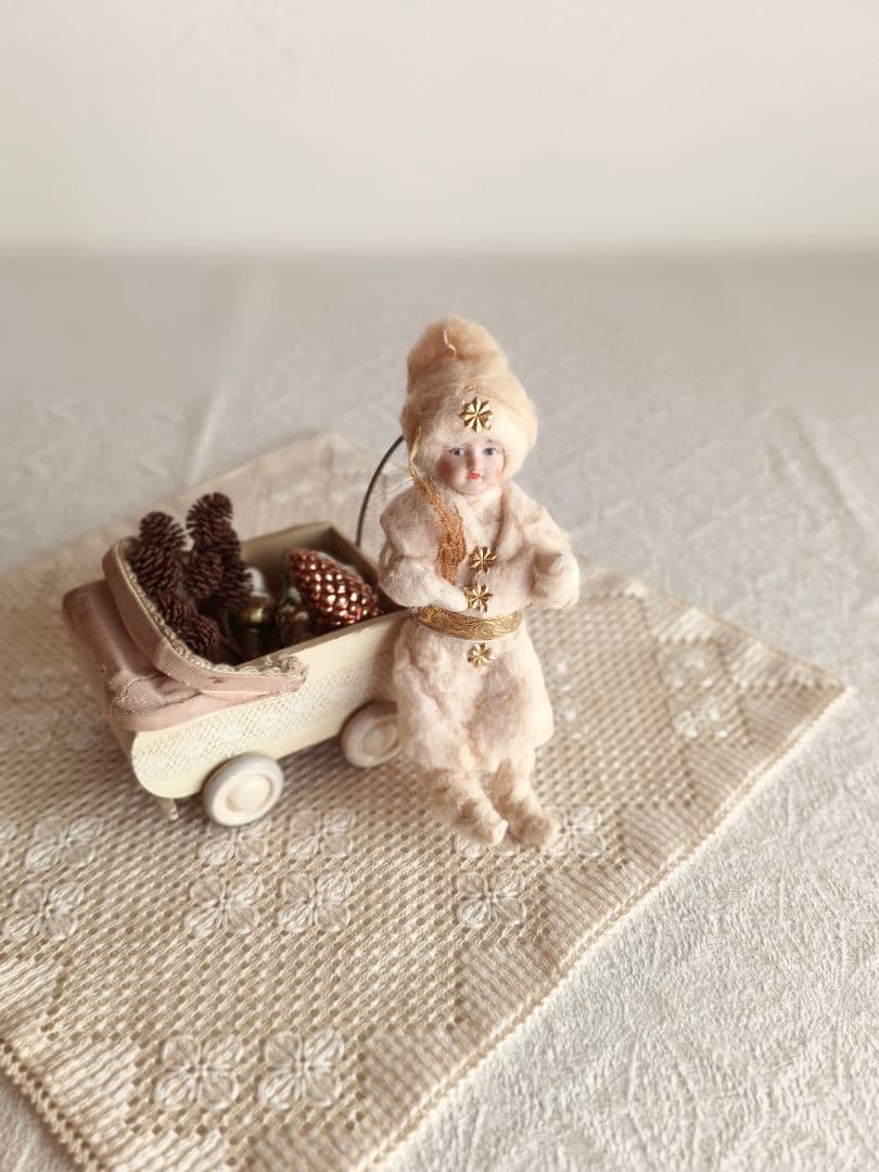 【チョコメルさま】vintage ❀ もみの木を運ぶ クリスマスの子ども