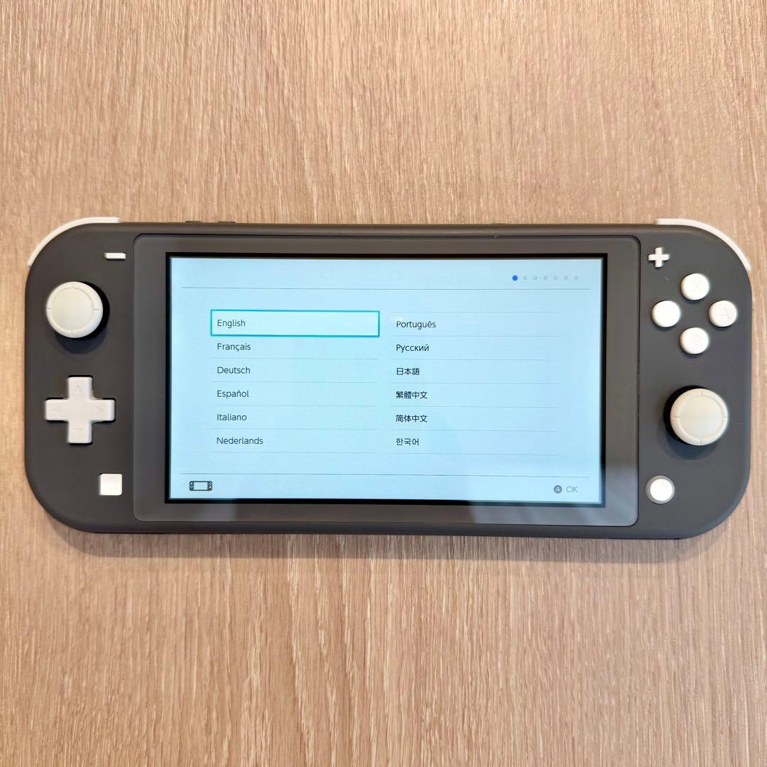 【本日発送】Nintendo Switch Lite グレー ACアダプター付き