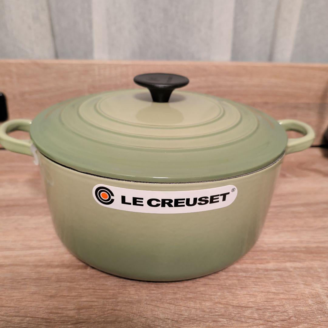 【新品・未使用】ル・クルーゼ　ココット・ロンド　トラディション　24cm