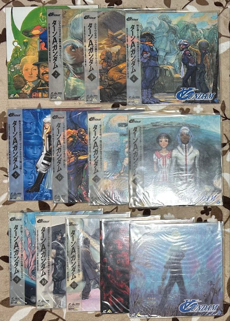 ターンAガンダム　レーザーディスク　【全13巻】‼️