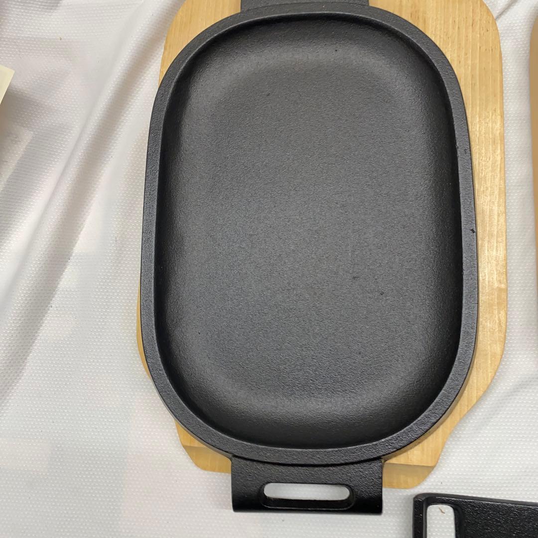 南部鉄器　ステーキ皿　二枚