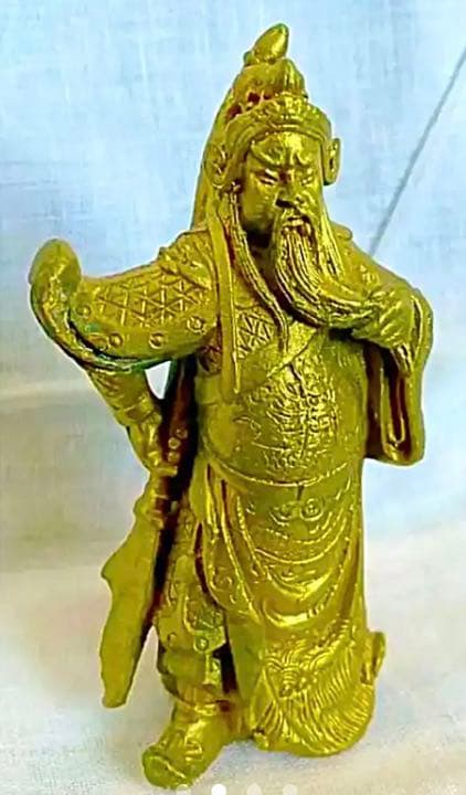 金運爆上げ　三国志　祈祷済み関羽像