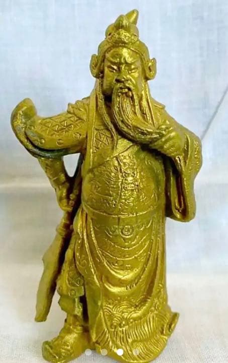 金運爆上げ　三国志　祈祷済み関羽像