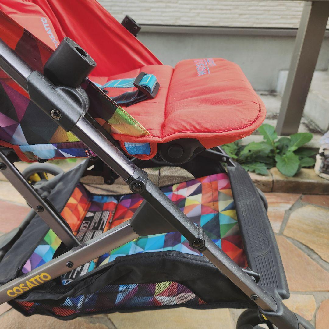 ruku　cosatto ベビーカー　耐荷重25kg　自立式　コサット