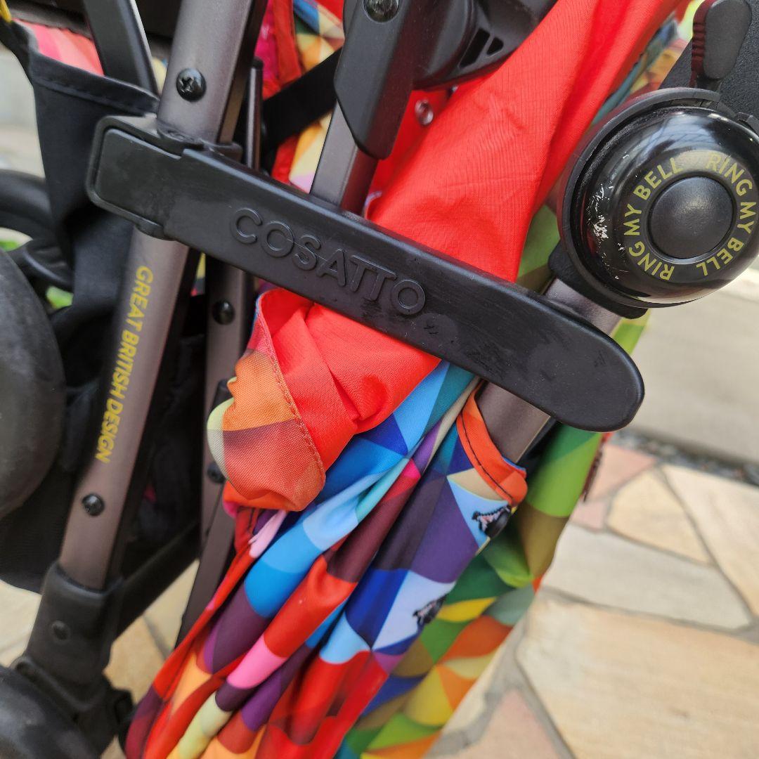 ruku　cosatto ベビーカー　耐荷重25kg　自立式　コサット