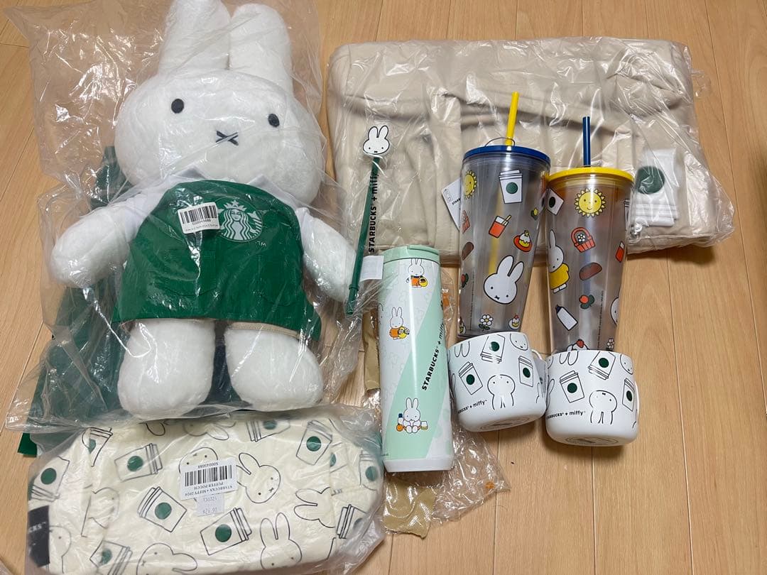 【Starbucks miffy】スタバ　ミッフィ　シンガポール9点セット