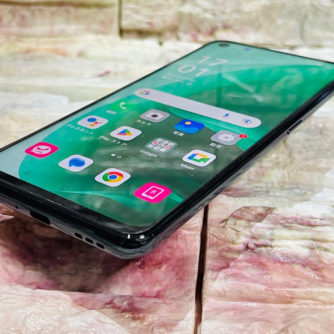 SIMフリー OPPO A55s 5G 64GB 341 ブラック 電池良好