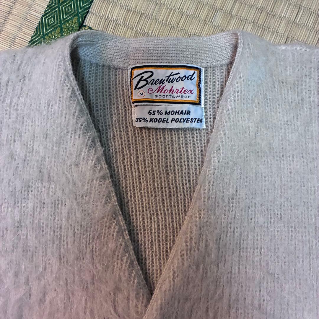 60s Brentwood モヘア カーディガン vintage