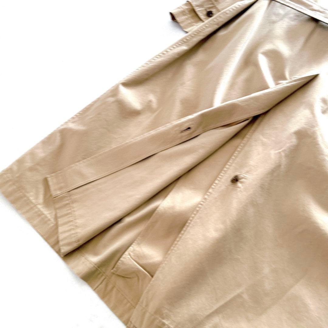 希少✨人気✨現行　エス　トレンチコート　ロング　干場義雅　ベージュ　サイズ3 L