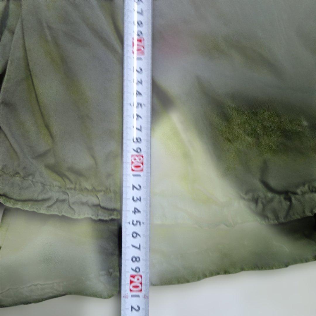 (288)フード付きオリーブグリーンジャケット