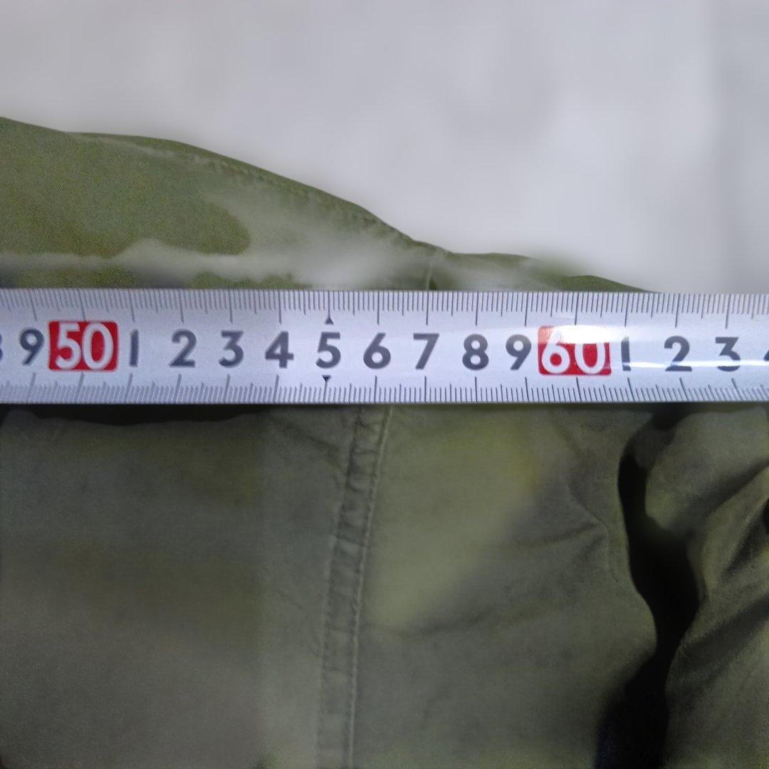 (288)フード付きオリーブグリーンジャケット