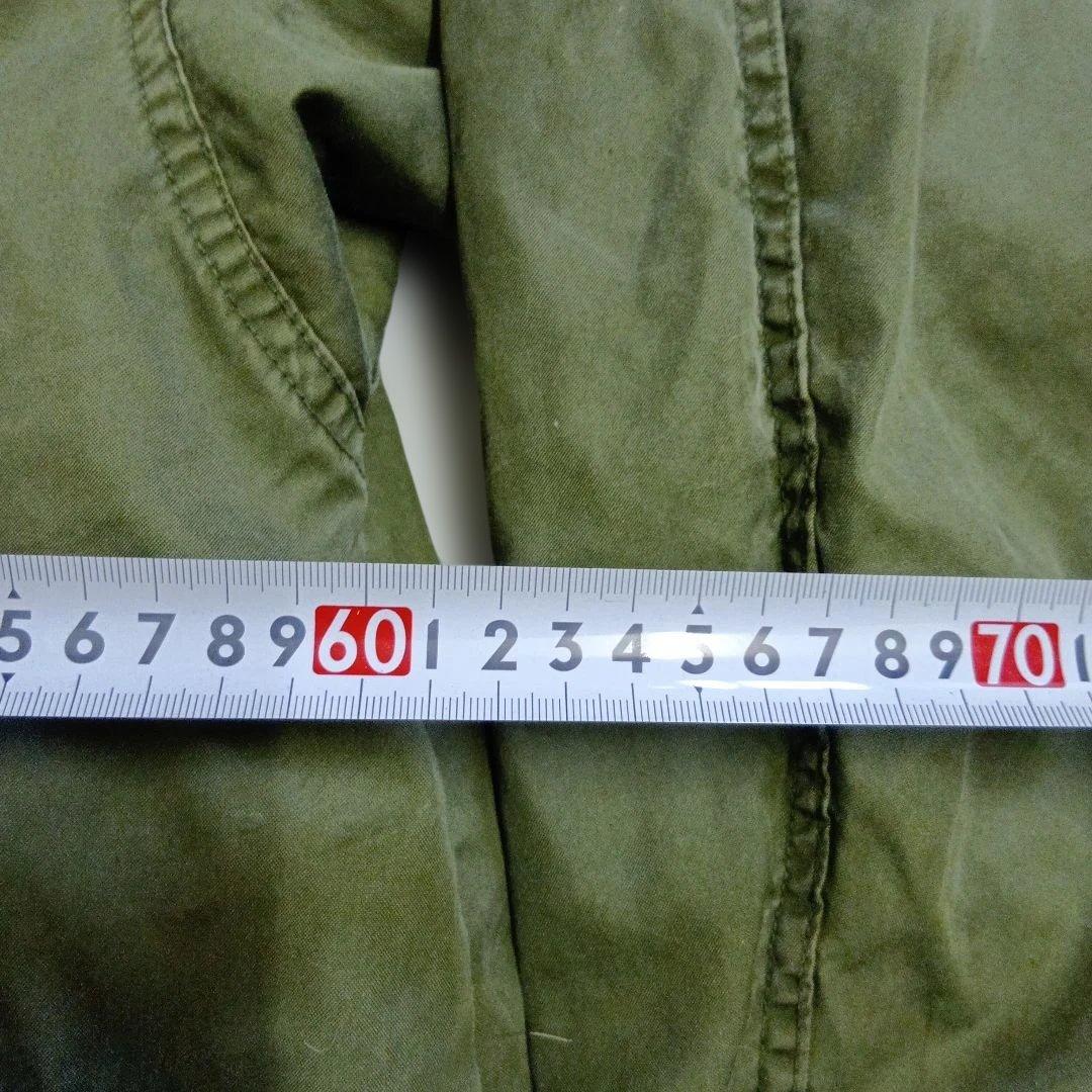(288)フード付きオリーブグリーンジャケット
