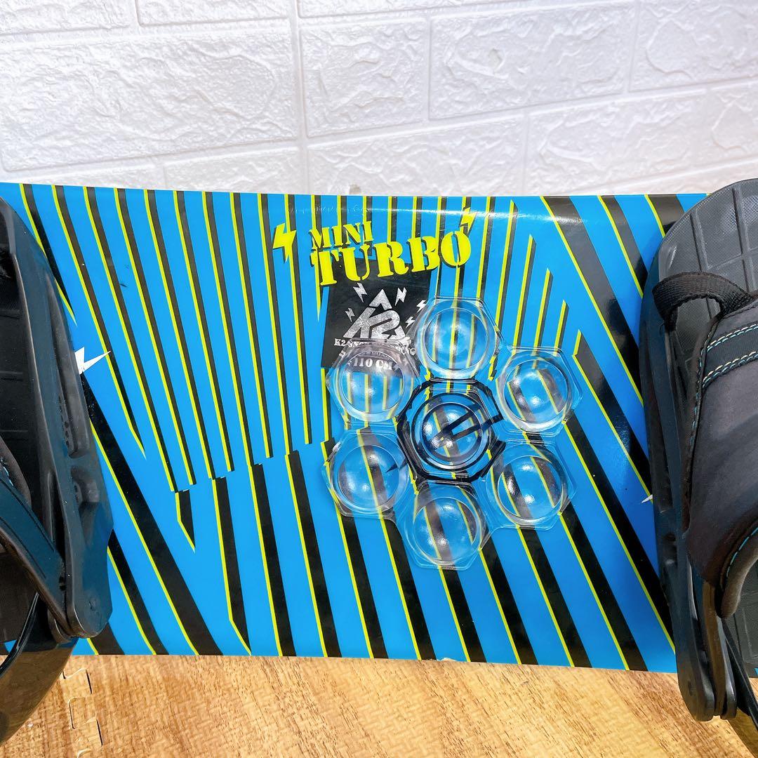 K2 キッズ スノーボード 柔らかめ 110cm　キッカー　グラトリ 2点セット