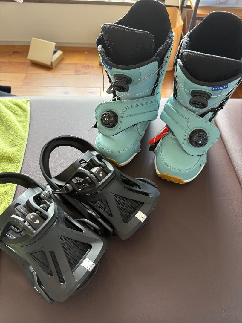 Burton フォトン Step On スノーボードブーツ、バインディングセット