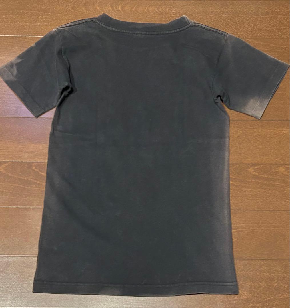 グラフィックプリント Tシャツ ダークグレー 半袖