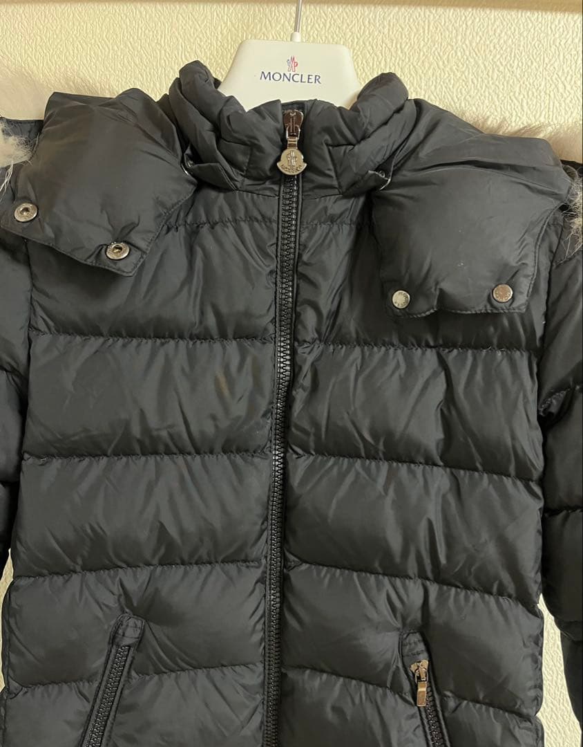 モンクレール Abelle ダウンコート 10A ブラック