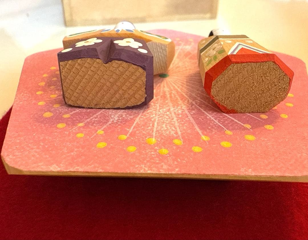 一刀彫 雛人形 【蕾】 桐箱入り