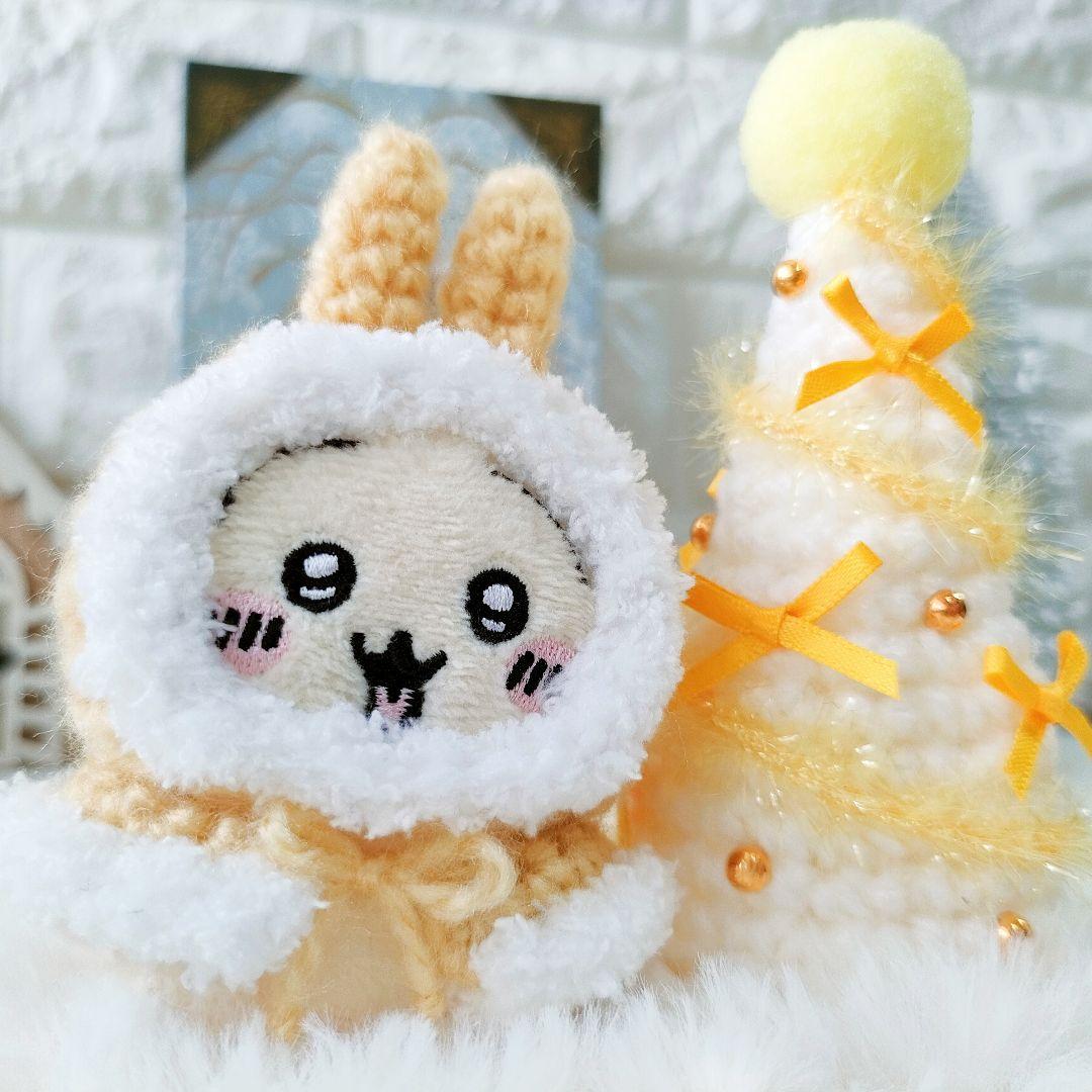 【専用】ちいかわ　お座りぬいぐるみガチャ用　ぬい服　着ぐるみ　6点