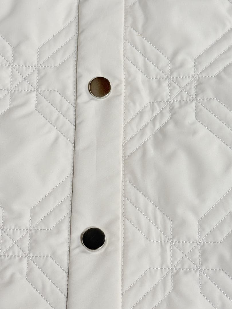 グレースクラス グレースコンチネンタル　キルティング　ロングスカート 38 白