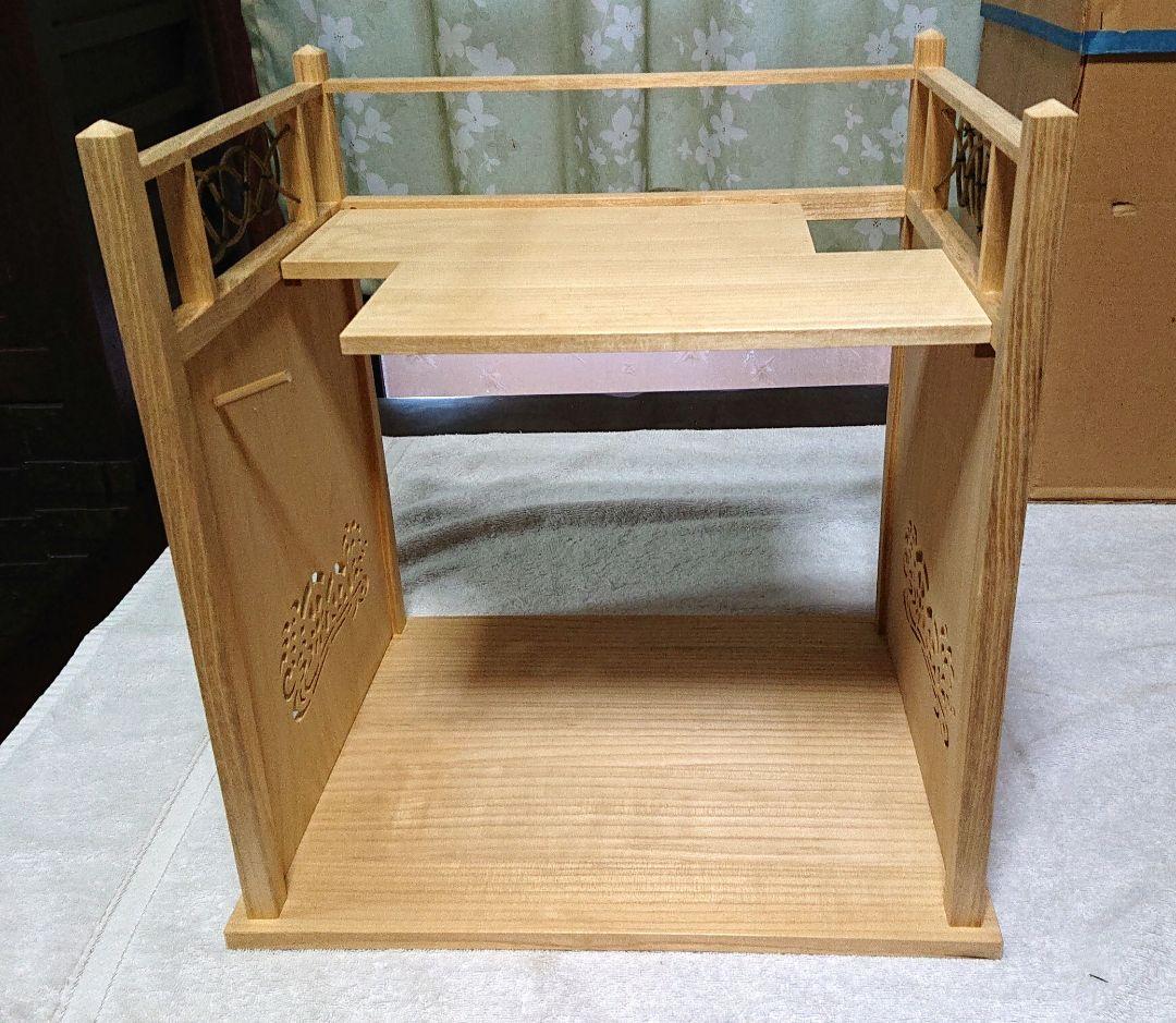 茶道具相生棚木製A466