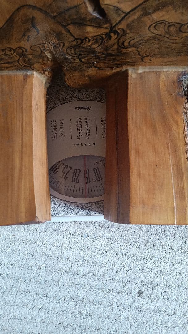 木彫り 不動明王 衝立木彫り