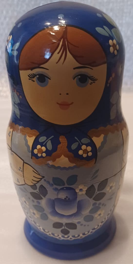 本場ロシア製 木製マトリョーシカ MADE IN RUSSIA