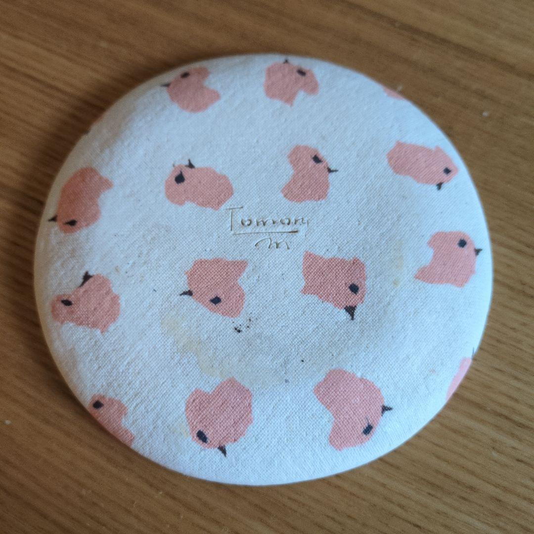 水野智路 ウサギとひよこの陶器皿2枚セット