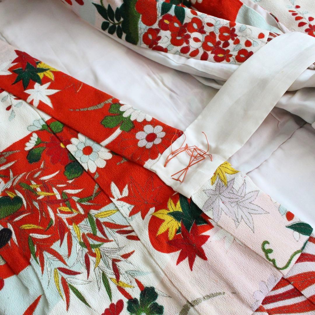 七五三 3歳〜5歳 女の子 子供 アンティーク 着物 被布 セット