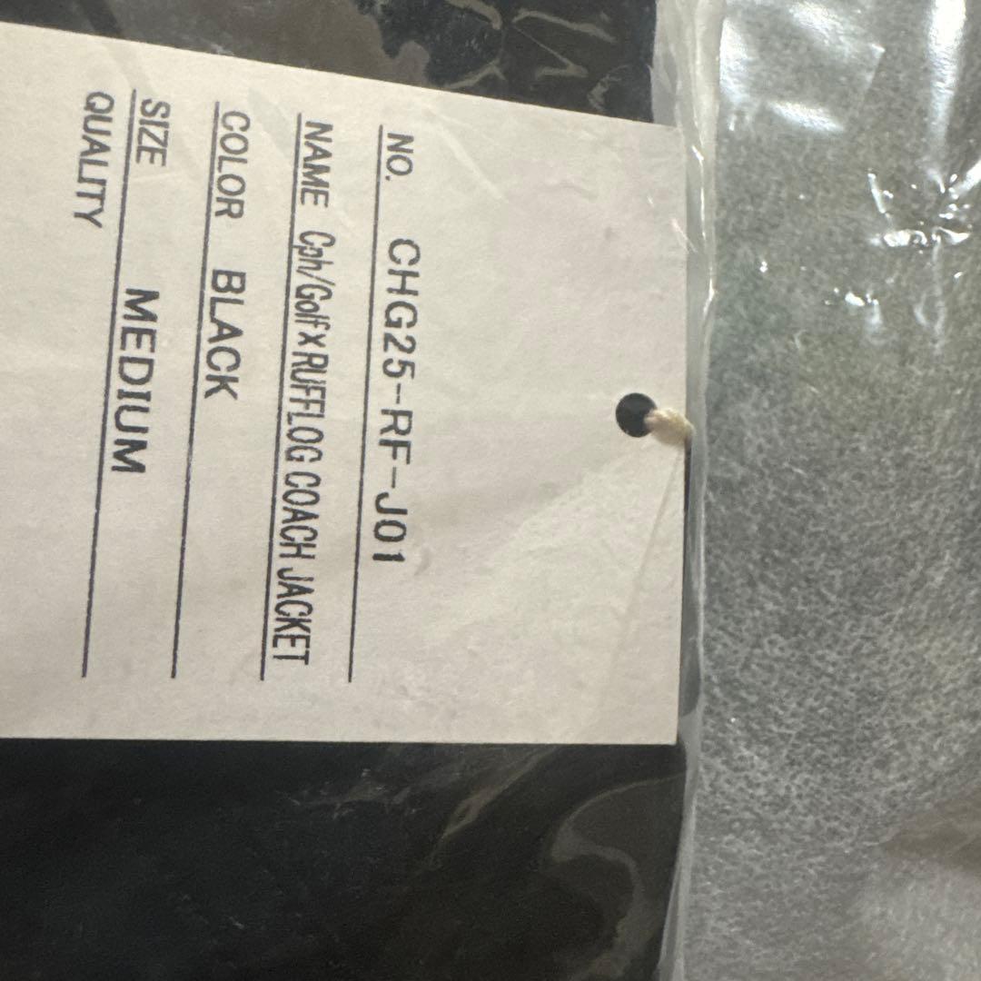 Cph/Golf×RUFFLOG COACH JACKET BLACK M