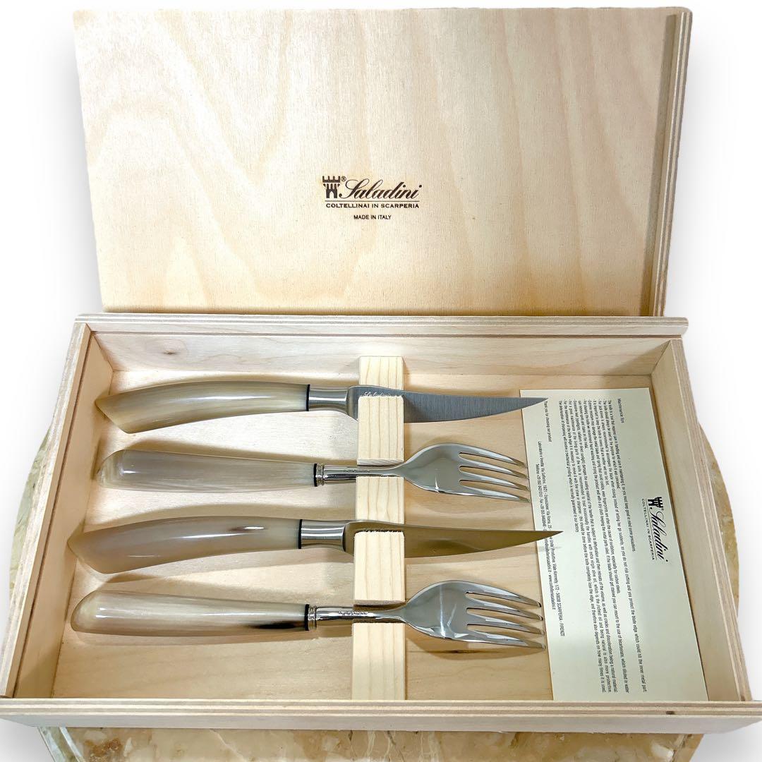 サラディーニ カトラリー ナイフ フォーク 4本セット