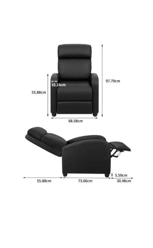 alebert リクライニングチェア　ソファー　おしゃれPUレザー