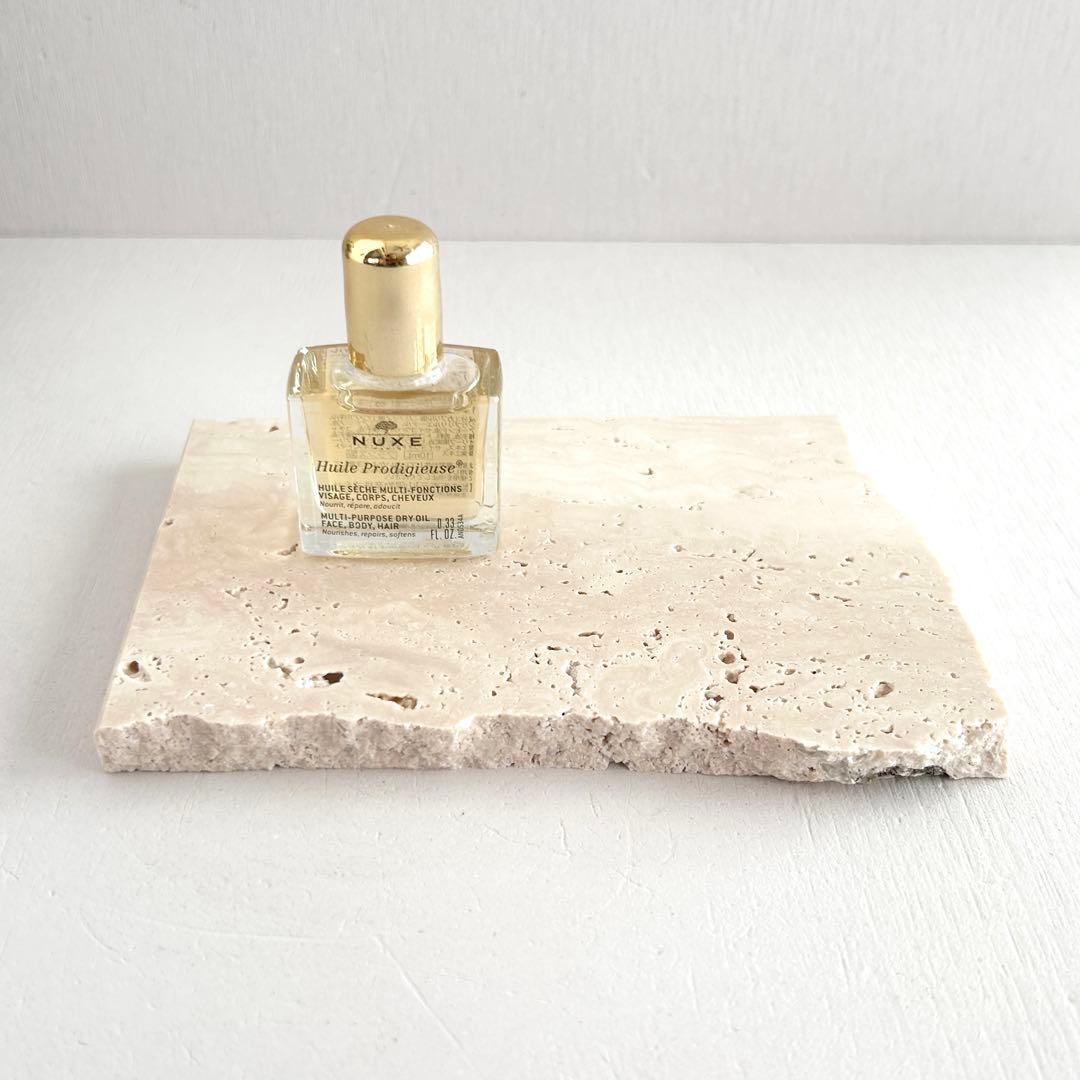 512ロマノトラバーチン（大理石端材プレート）